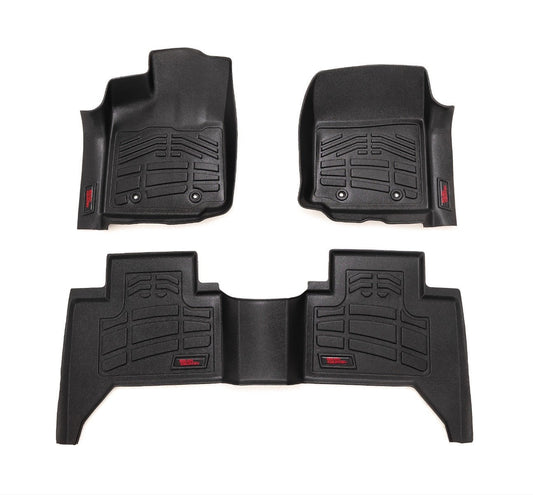 Sure-Fit Floor Mats FR & RR Toyota Tacoma 2WD/4WD (2016-2023) Rough Country