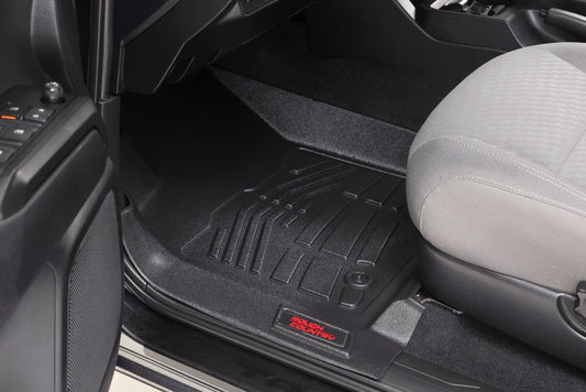 Sure-Fit Floor Mats FR & RR Toyota Tacoma 2WD/4WD (2016-2023) Rough Country-1