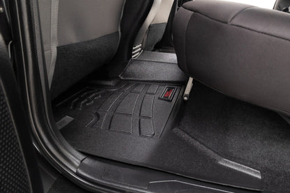 Sure-Fit Floor Mats FR & RR Toyota Tacoma 2WD/4WD (2016-2023) Rough Country-3