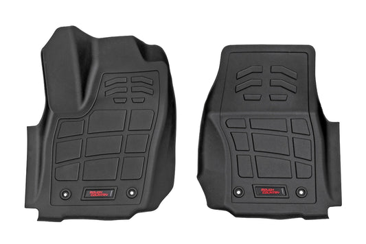 Sure-Fit Floor Mats Front Double Cab Toyota Tacoma 2WD/4WD (2024-2026) Rough Country