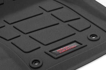 Sure-Fit Floor Mats Front Double Cab TRD Pro Toyota Tacoma 2WD/4WD (2024-2026) Rough Country-3