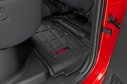 Sure-Fit Floor Mats Front & Rear TRD PRO Double Cab Toyota Tacoma (24-26) Rough Country-3