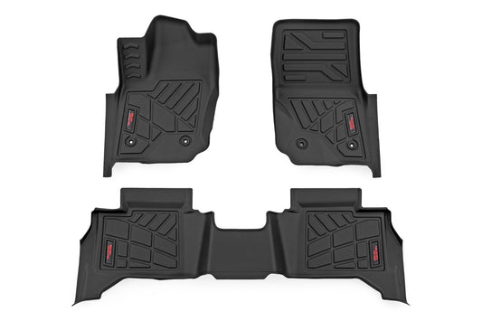 Sure-Fit Floor Mats Front & Rear Toyota 4Runner 2WD/4WD (2025-2026) Rough Country