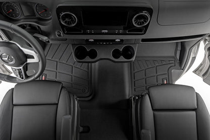 Sure-Fit Floor Mats Front Mercedes-Benz Sprinter 3500/Sprinter 3500XD (19-25) Rough Country-2