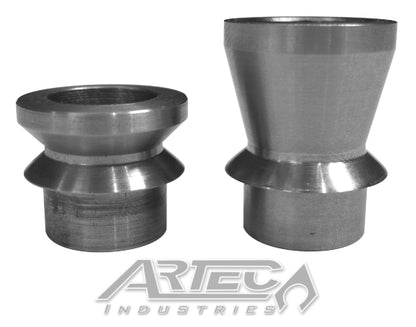 Wide 3/4 Inch High Misalignment Spacers SS 9/16 Inch Pair Artec Industries-1