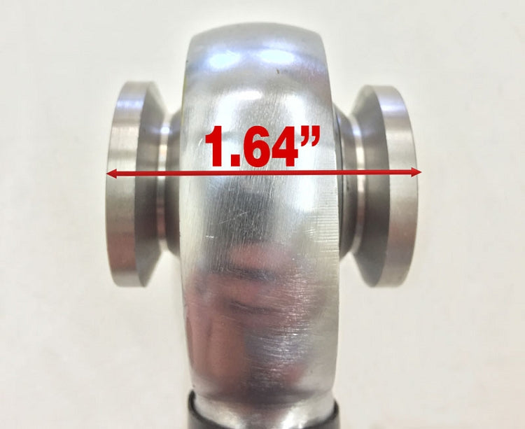 Short 7/8 Inch High Misalignment Spacers SS 3/4 Inch Pair Artec Industries-2