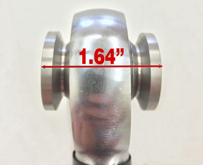 Short 7/8 Inch High Misalignment Spacers SS 3/4 Inch Pair Artec Industries-2