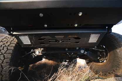 2021 2024 Ford Bronco Steel Front Skid Plate DV8 Offroad-1