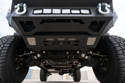 2021 2024 Ford Bronco Steel Front Skid Plate DV8 Offroad-9