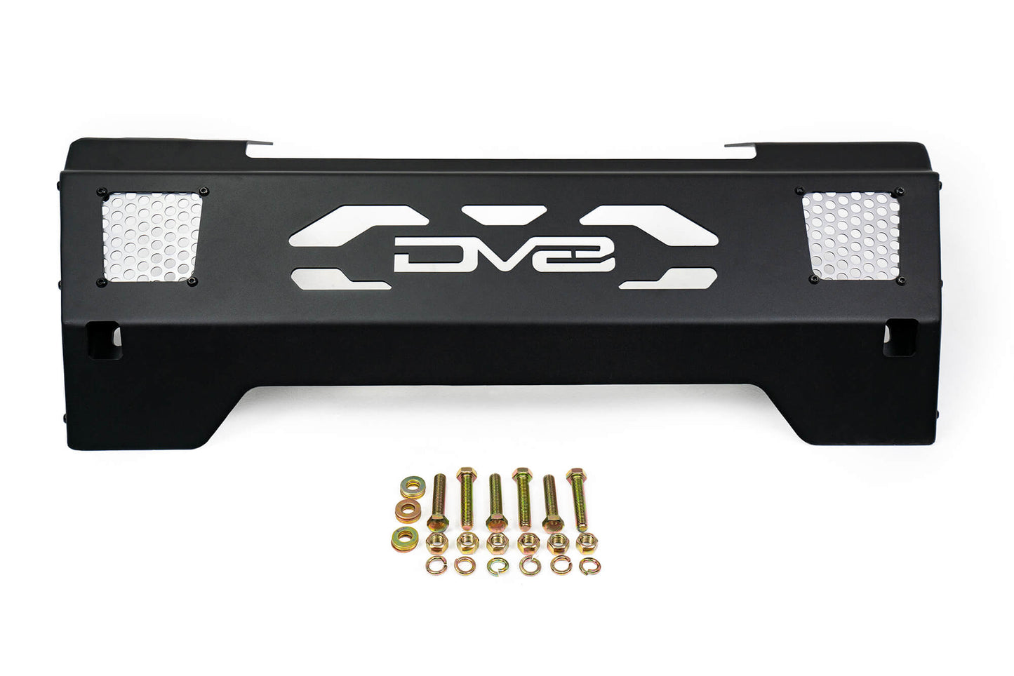 2021 2024 Ford Bronco Steel Front Skid Plate DV8 Offroad-10