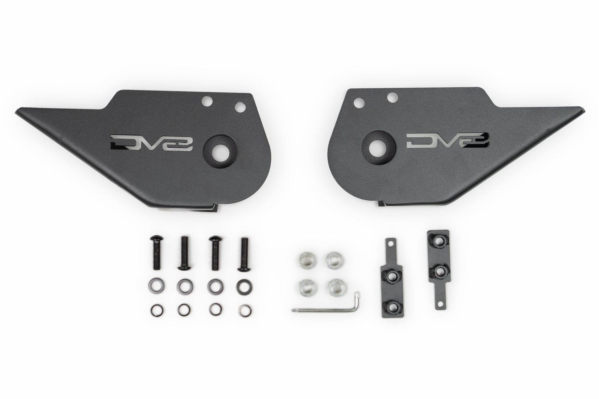 2021 2024 Ford Bronco Trailing Arm Skid Plates With OEM Welded Skid DV8 Offroad-6