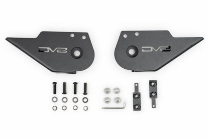 2021 2024 Ford Bronco Trailing Arm Skid Plates With OEM Welded Skid DV8 Offroad-6