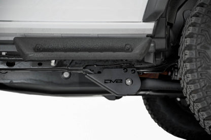 2021 2024 Ford Bronco Trailing Arm Skid Plates Without OEM Welded Skid DV8 Offroad-2