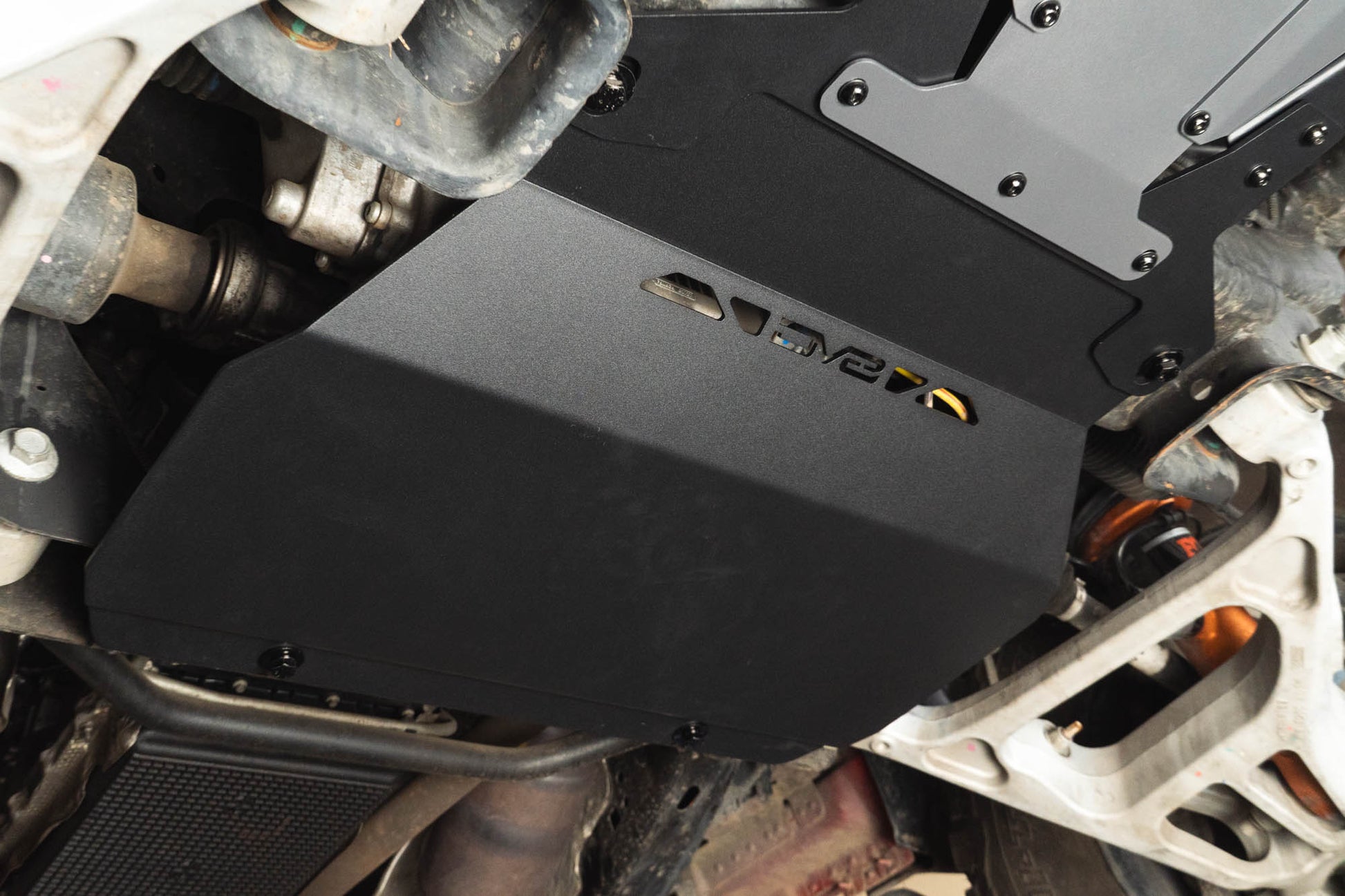 2015 2020 Ford F 150 & Raptor Front Differential Skid Plate DV8 Offroad-1