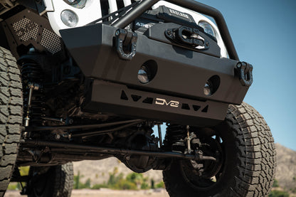 2007 2018 Jeep Wrangler JK Front Skid Plate DV8 Offroad-3