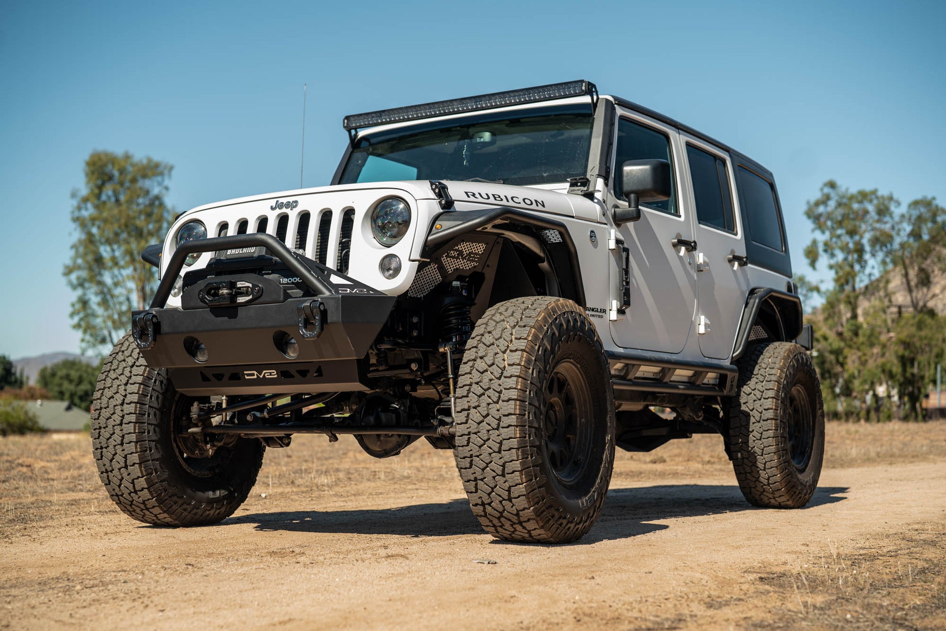 2007 2018 Jeep Wrangler JK Front Skid Plate DV8 Offroad-4