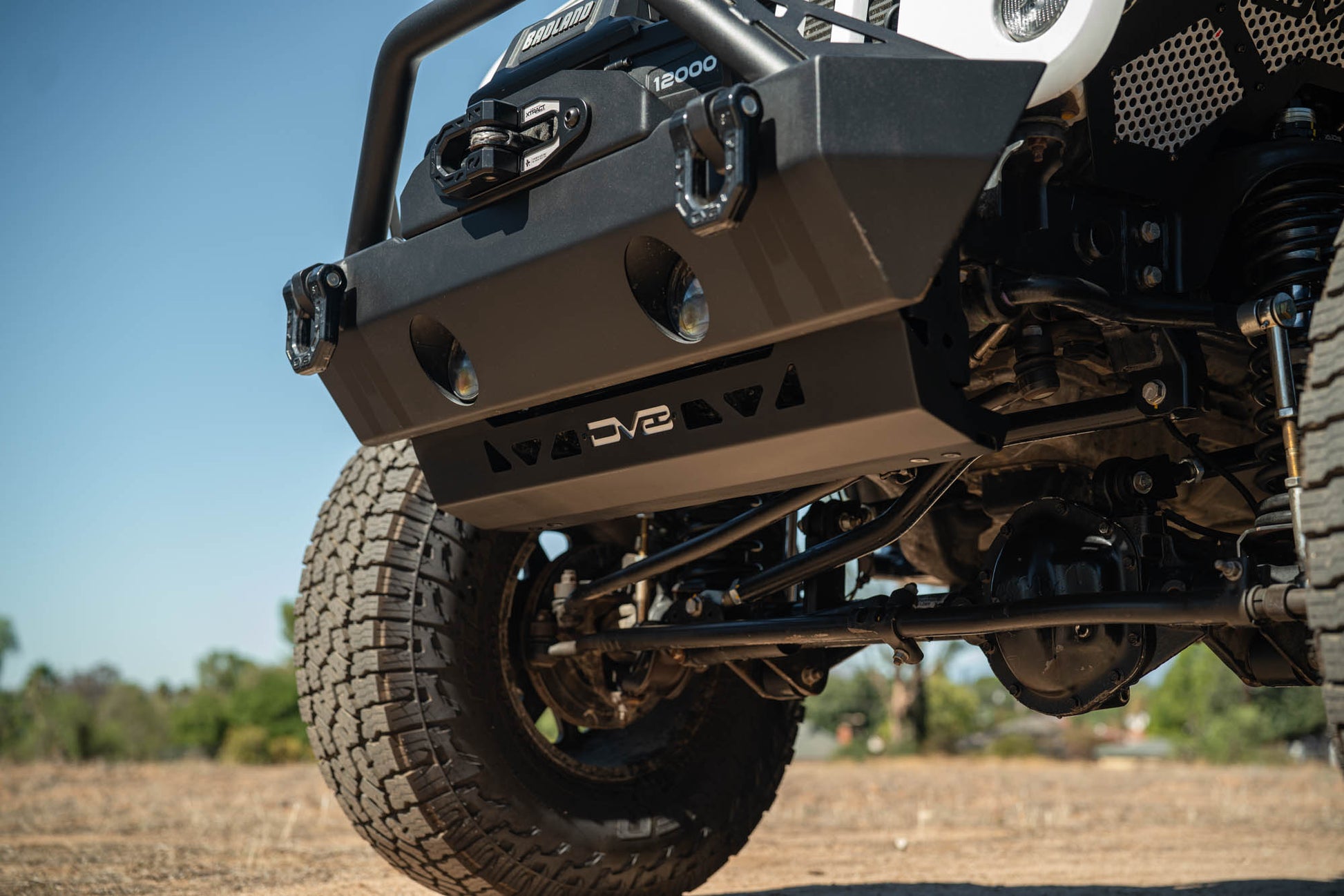 2007 2018 Jeep Wrangler JK Front Skid Plate DV8 Offroad-6