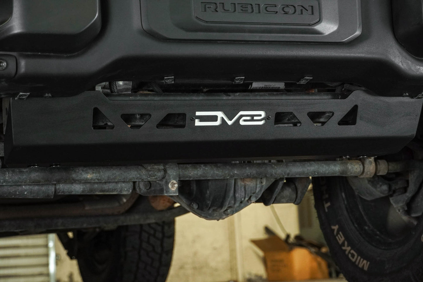 2007 2018 Jeep Wrangler JK Front Skid Plate DV8 Offroad-7