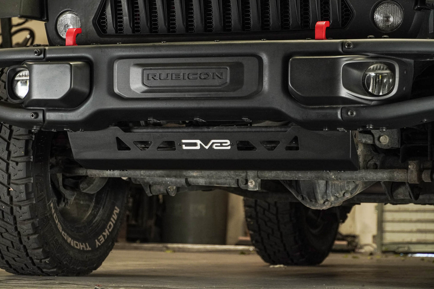 2007 2018 Jeep Wrangler JK Front Skid Plate DV8 Offroad-8