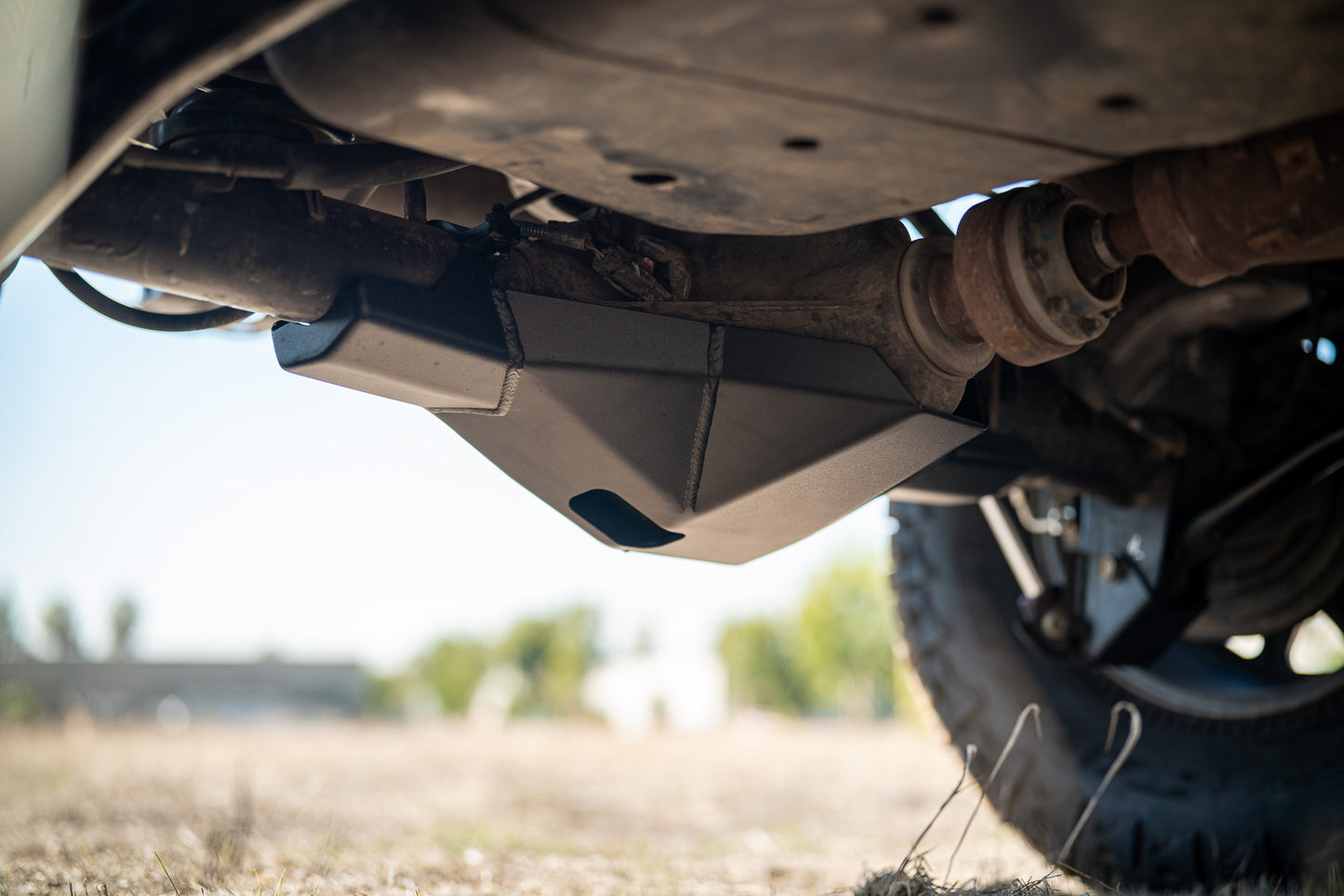 2007 2018 Jeep Wrangler JK Dana 44 Rear Differential Skid Plate DV8 Offroad-4