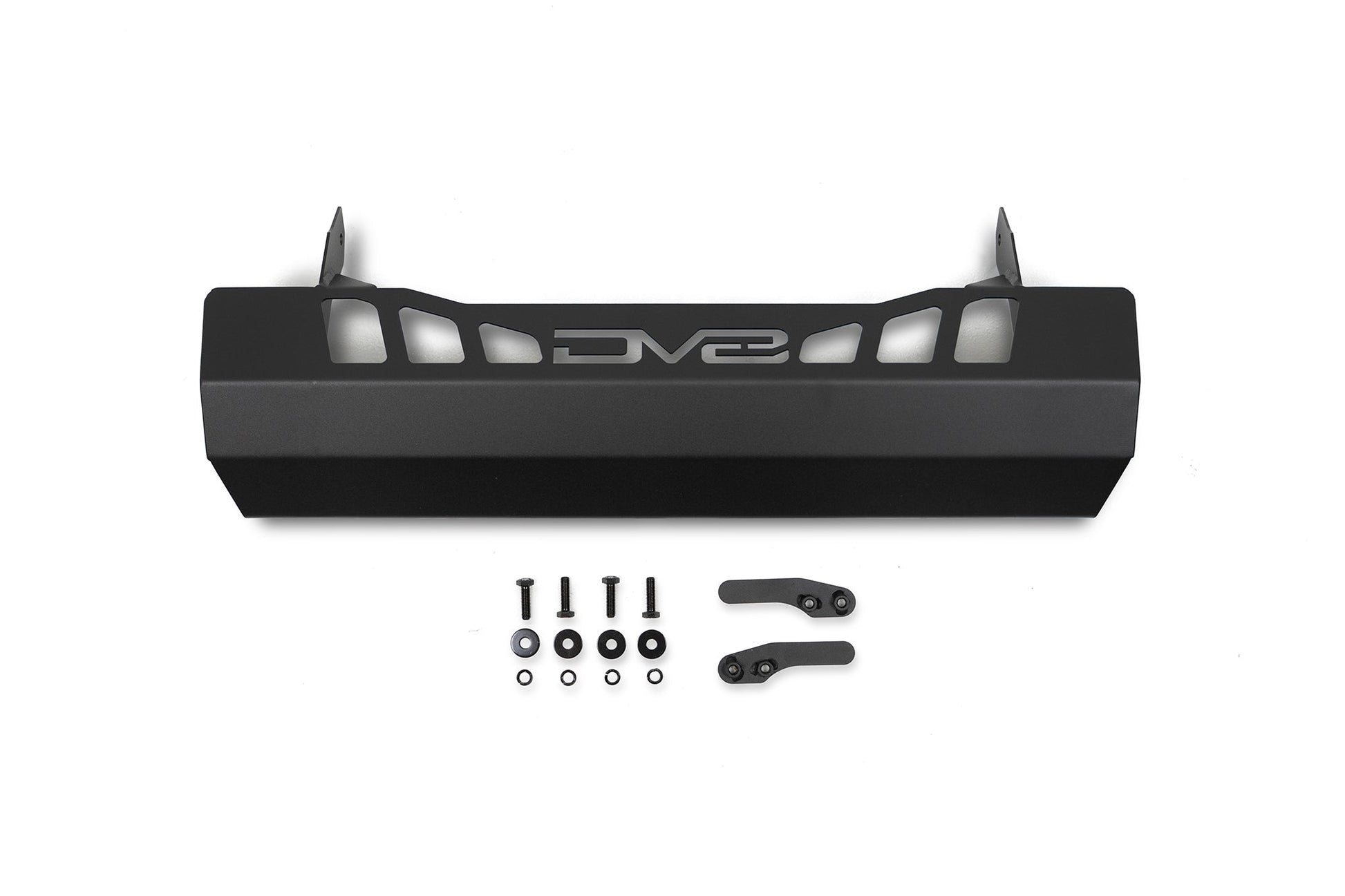 2018=2025 Jeep Wrangler JL JL Gladiator JT Front Bumper Sway Bar Disconnect Motor Skid Plate DV8 Offroad-9