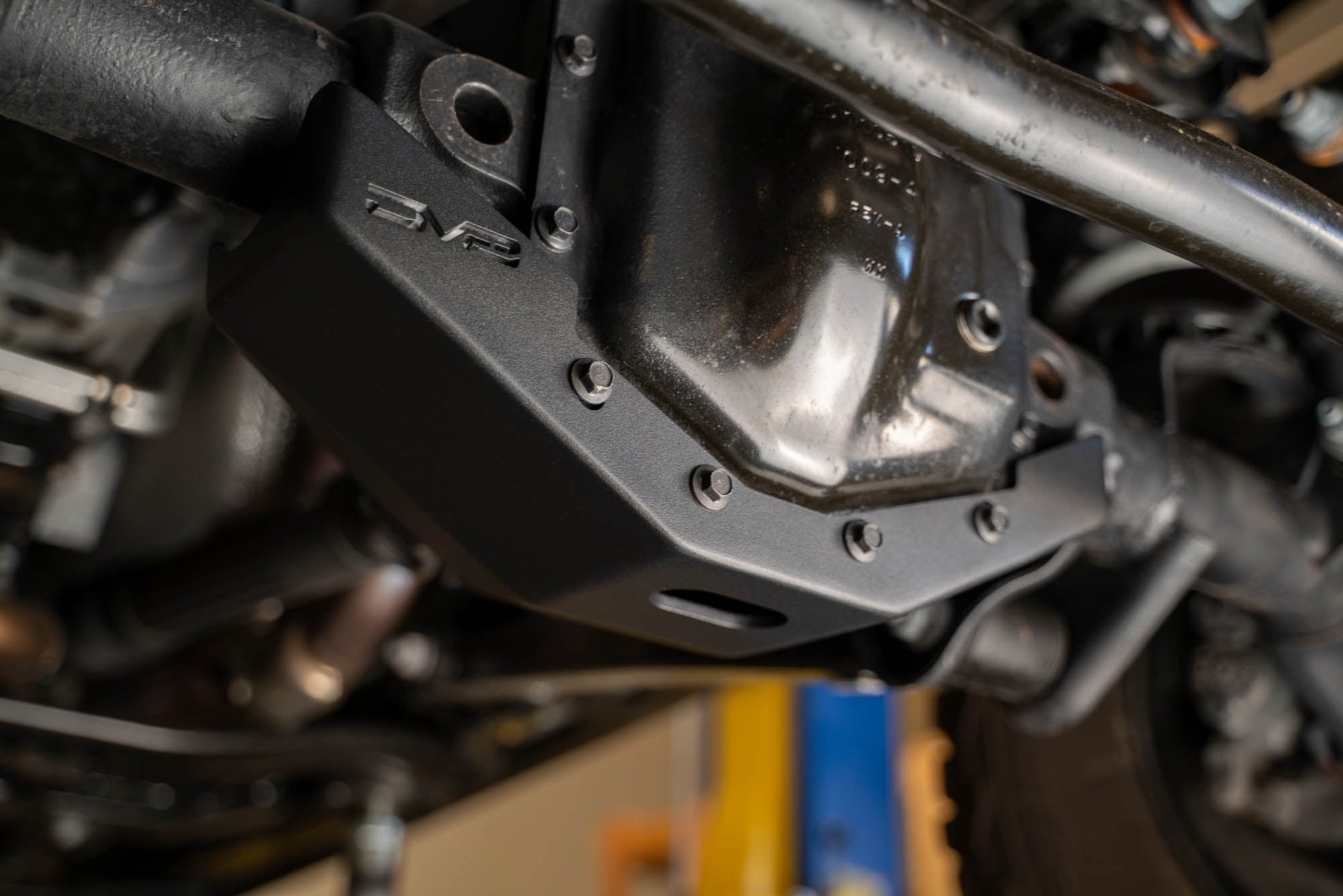 2018 2025 Jeep Wrangler JL JLU Gladiator JT Front Differential Skid Plate DV8 Offroad-5
