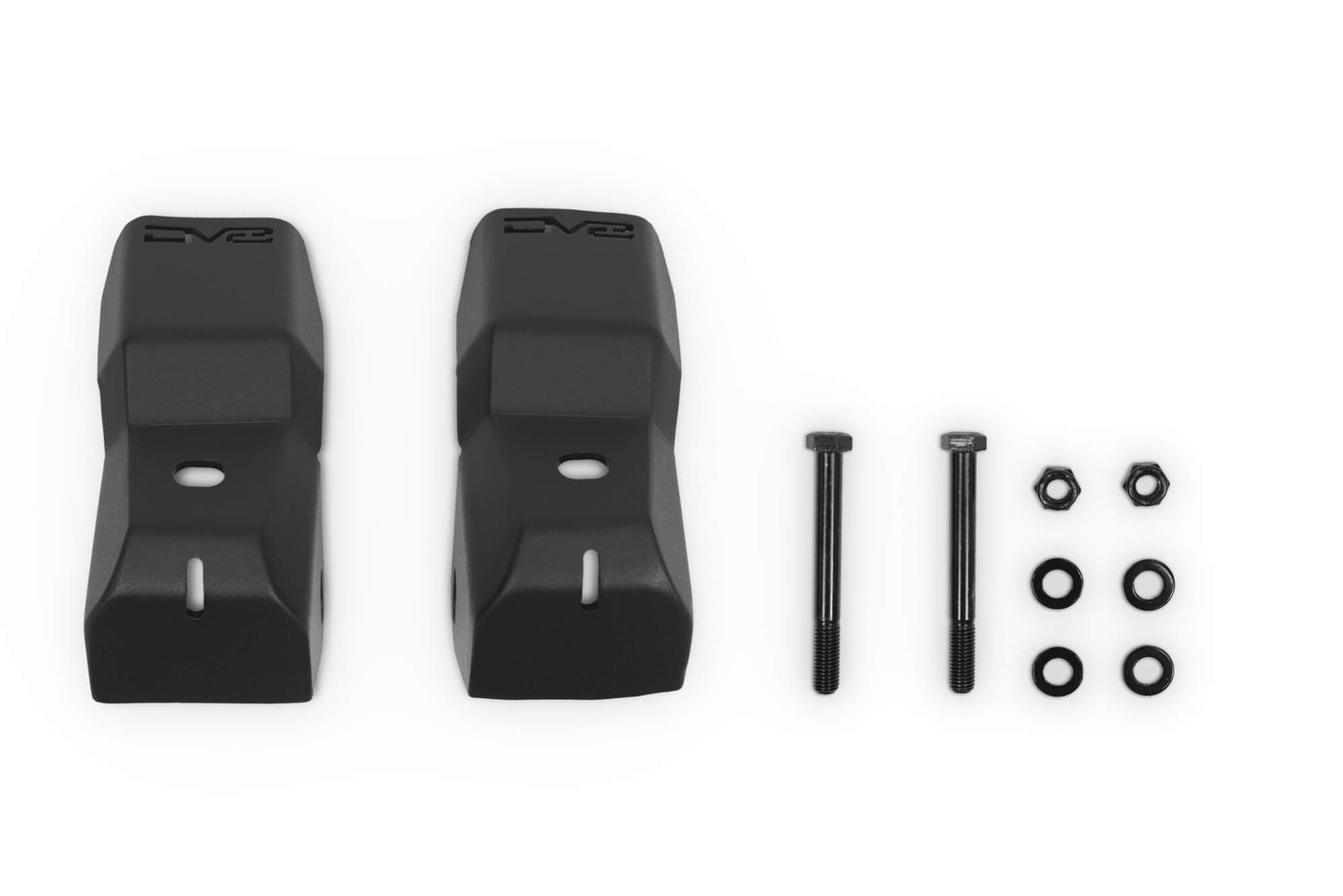 2010 2024 Toyota 4Runner Rear Shock Skid Plates DV8 Offroad-5