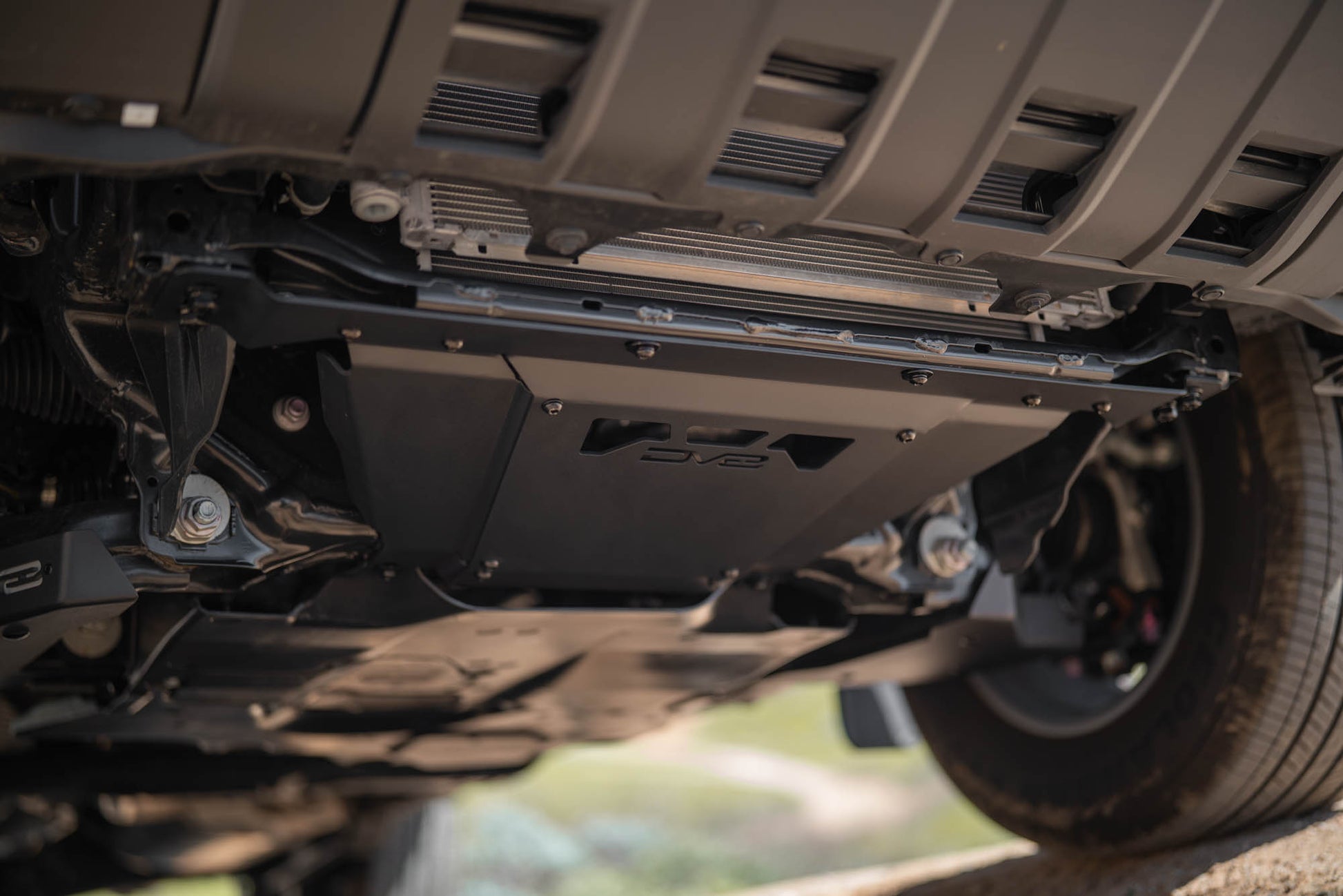 2024 2025 Toyota Land Cruiser Front Skid Plate DV8 Offroad-6
