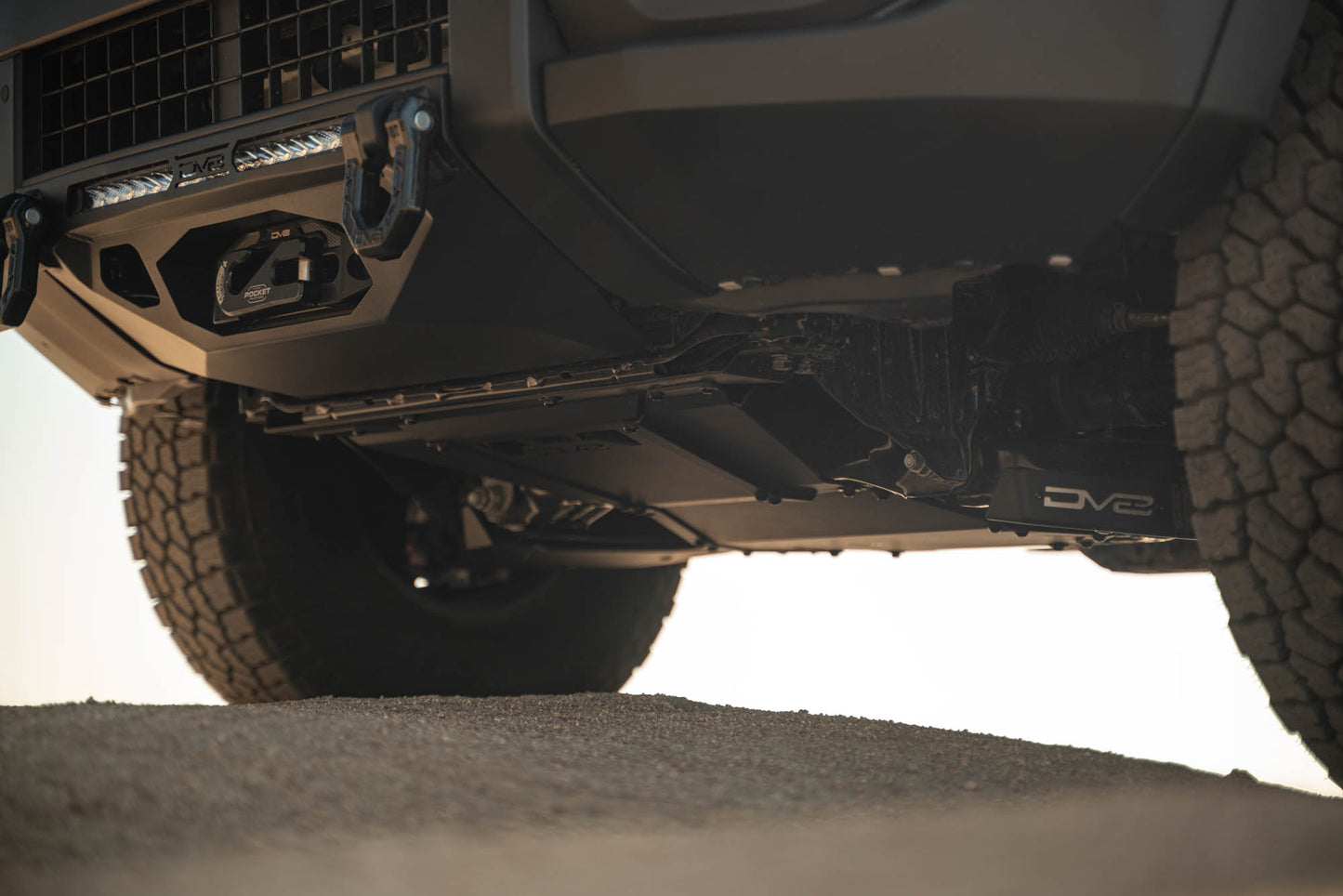 2024 2025 Toyota Land Cruiser Front Skid Plate DV8 Offroad-8