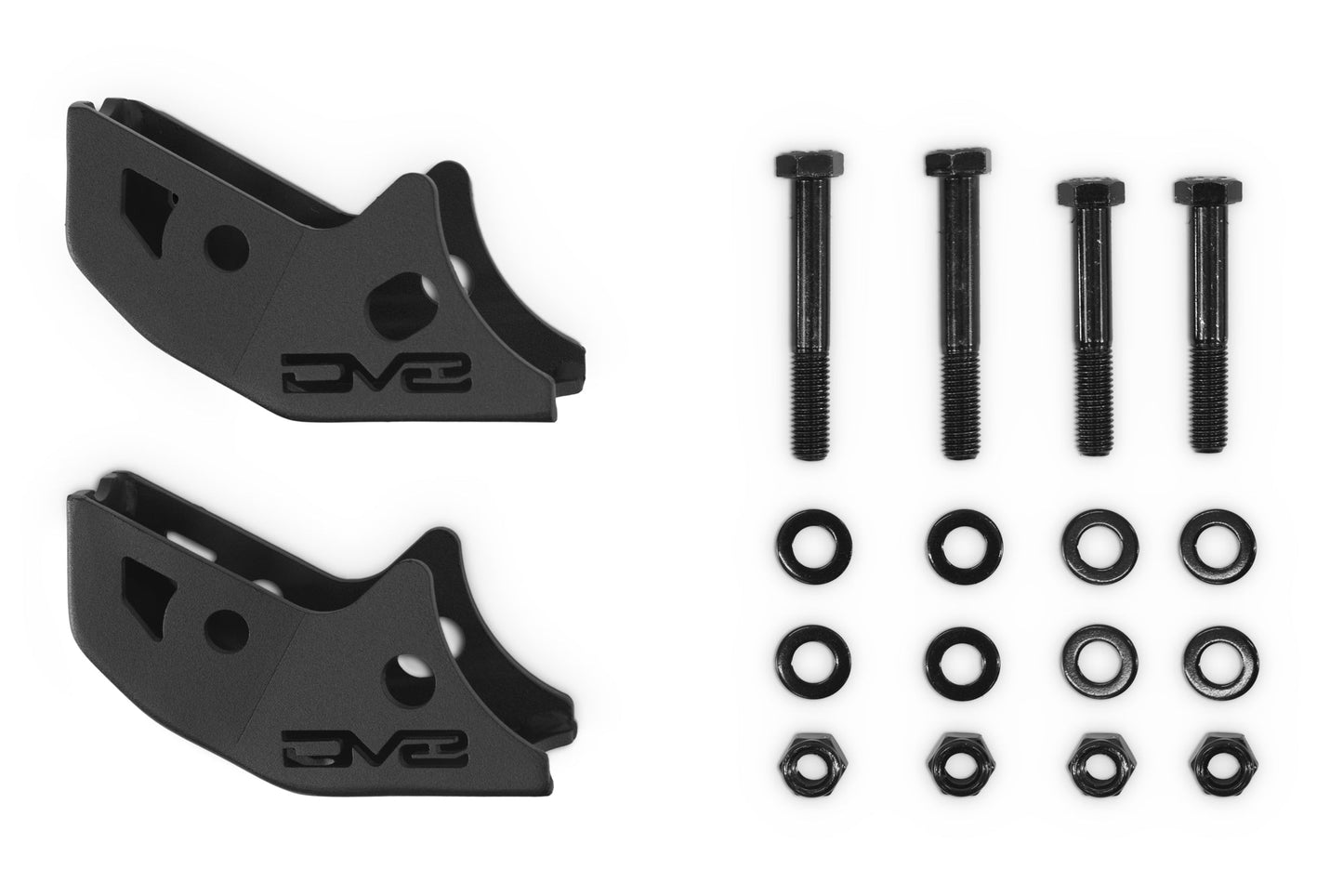 2016 2023 Toyota Tacoma Rear Shock Skid Plates DV8 Offroad-8