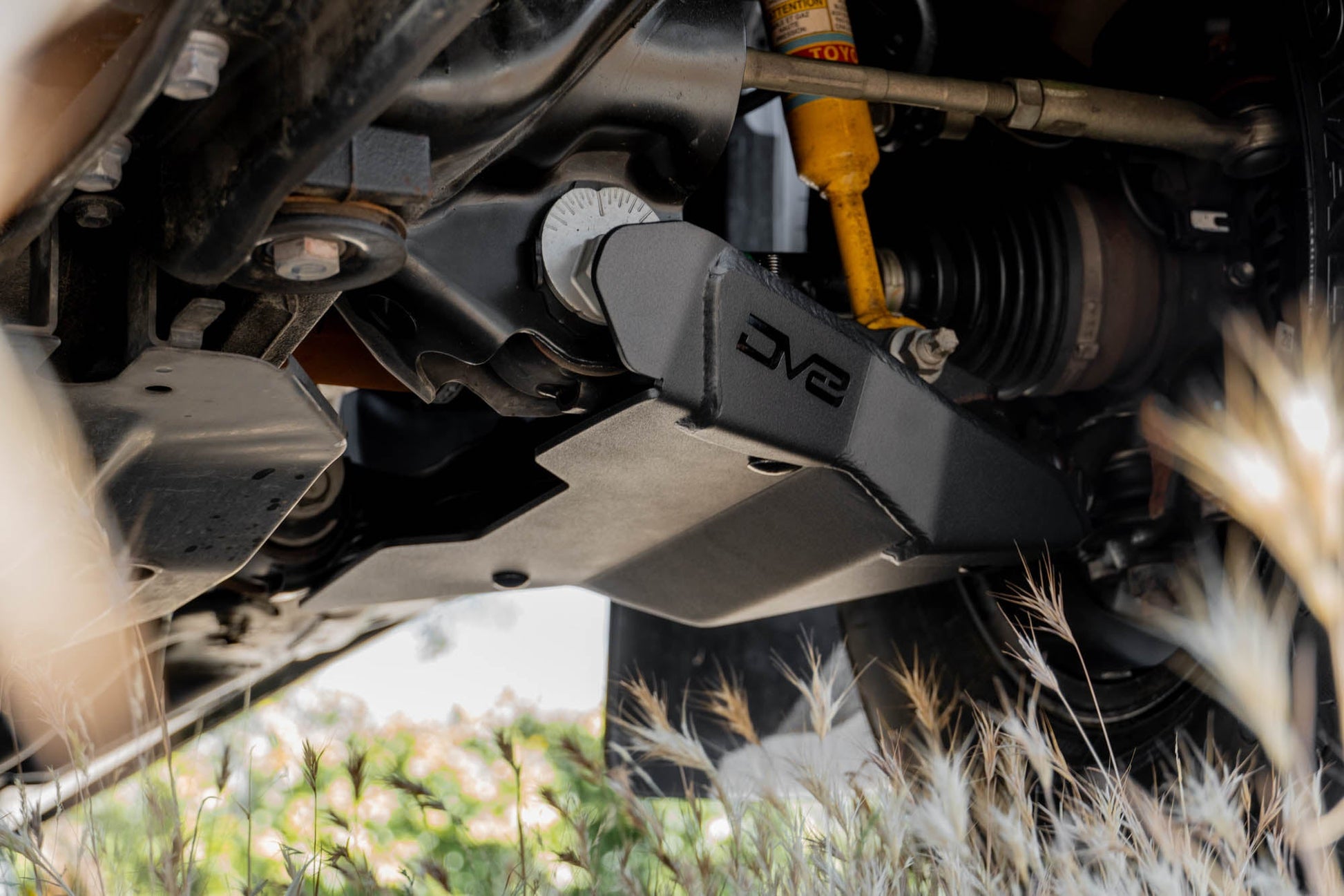 2016 2023 Toyota Tacoma A Arm Skid Plates DV8 Offroad-2