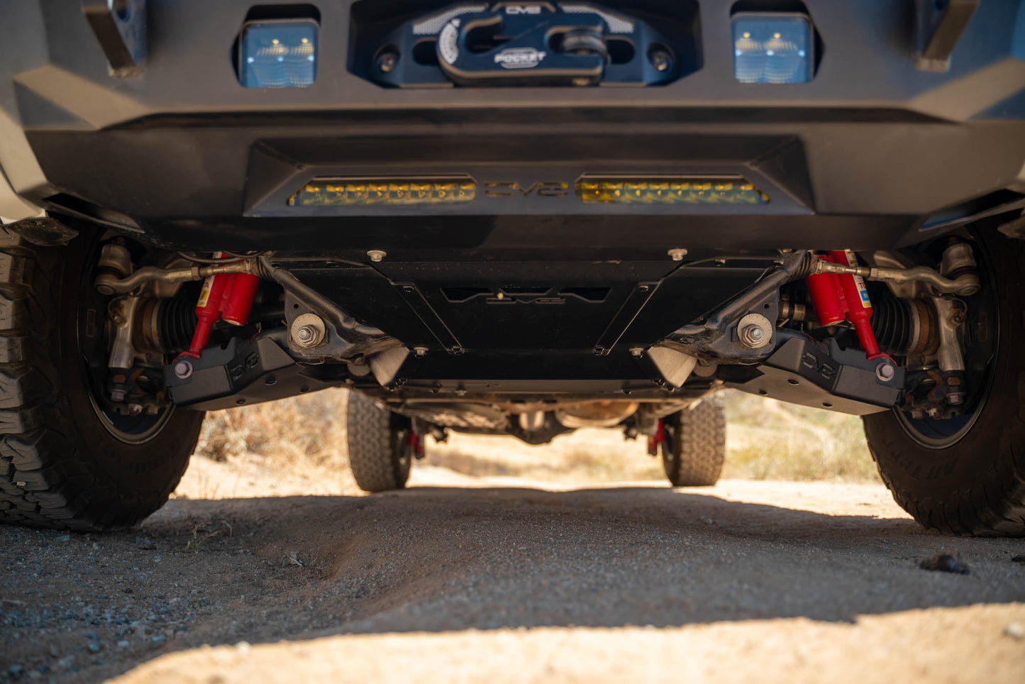 2024 2025 Toyota Tacoma A Arm Skid Plates DV8 Offroad-9