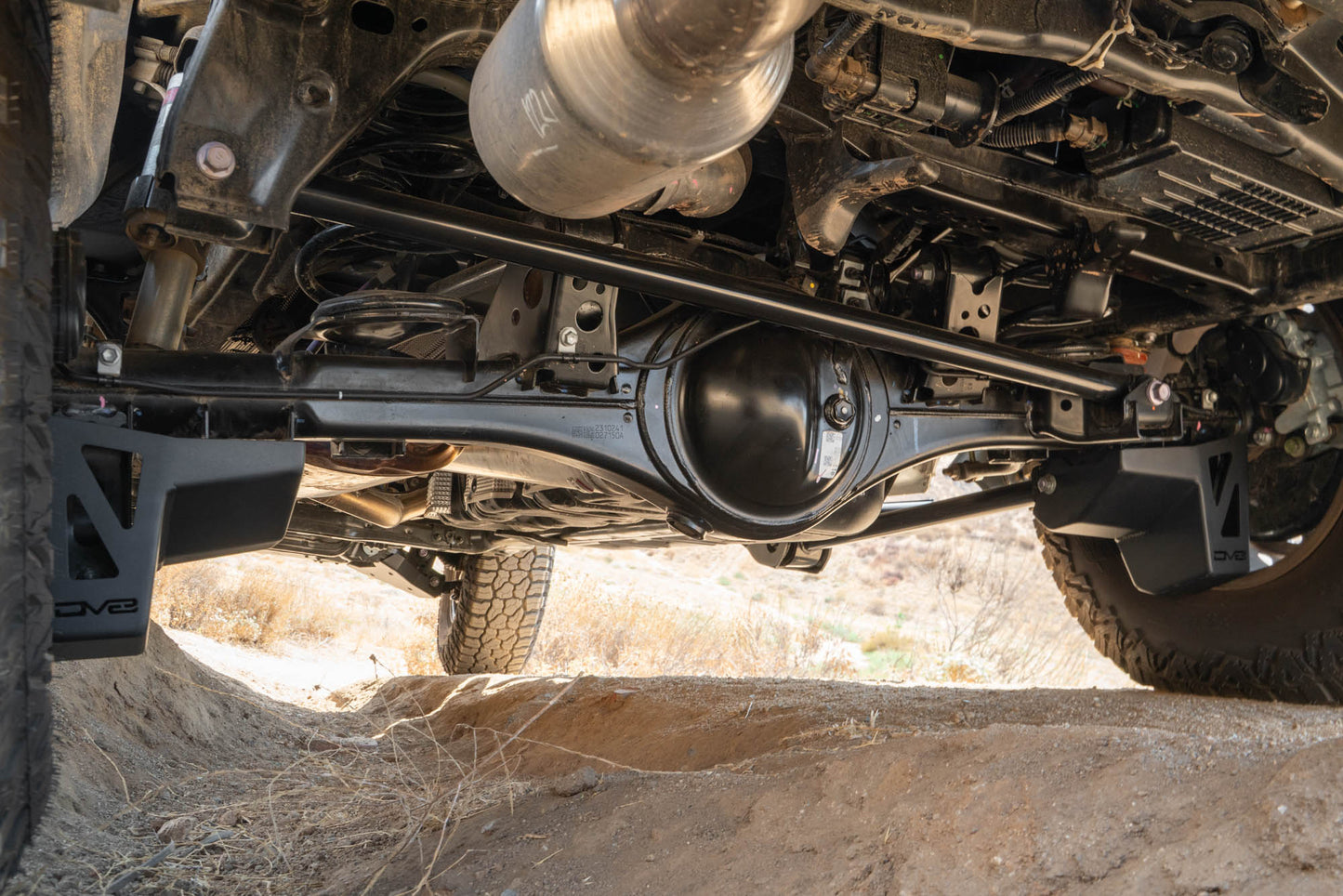 2024 2025 Toyota Tacoma Rear Shock Link Skid Plates DV8 Offroad-8
