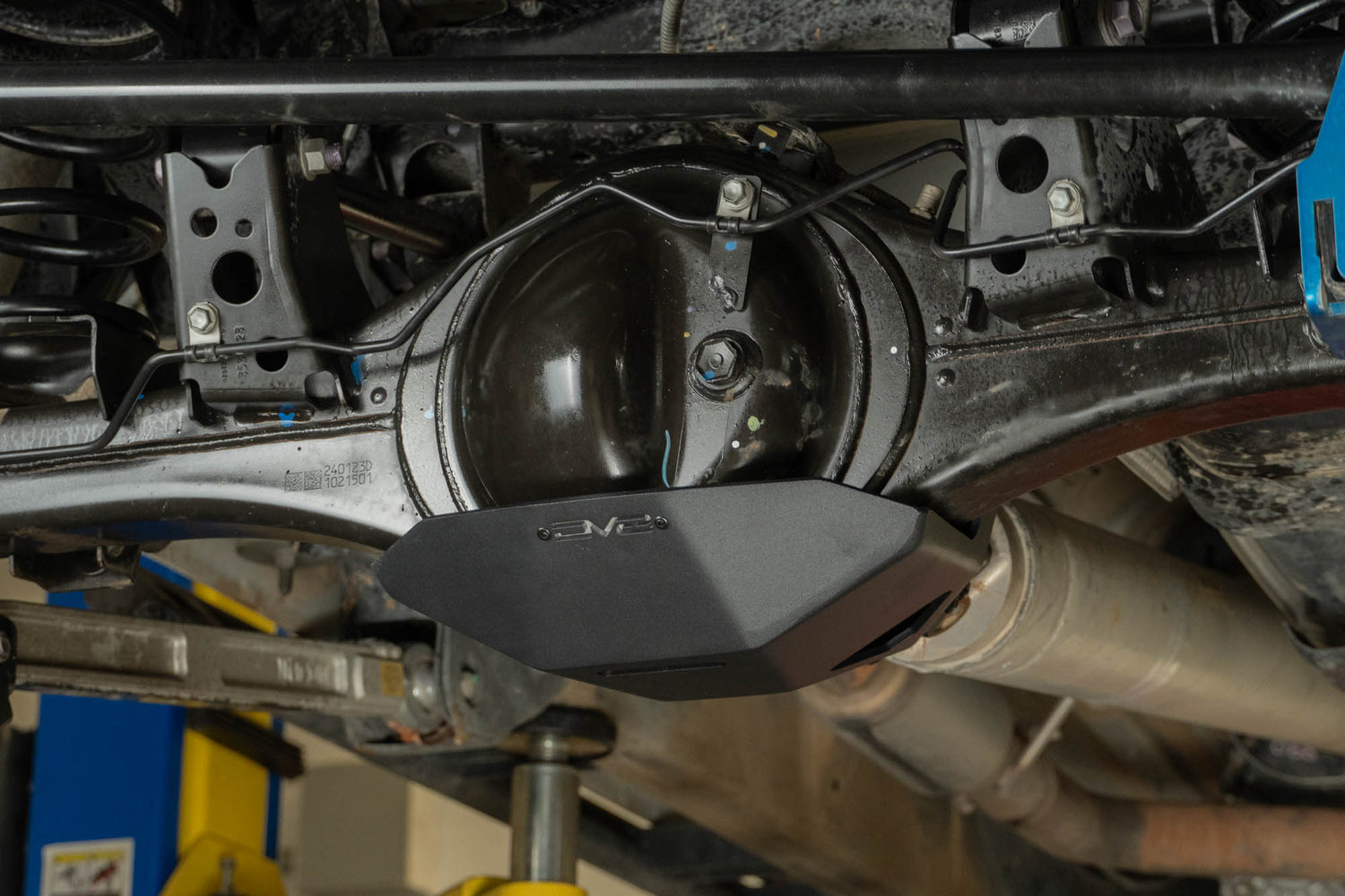 2024 2026 Toyota Tacoma Rear Differential Skid Plate DV8 Offroad