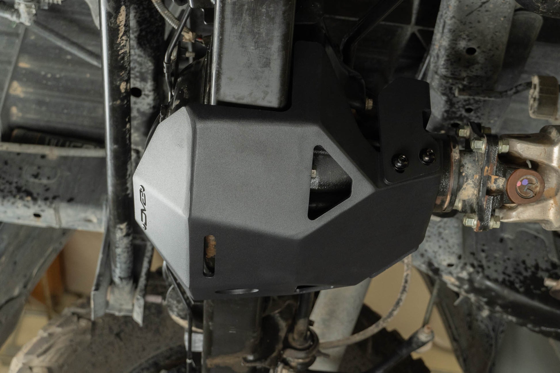2024 2026 Toyota Tacoma Rear Differential Skid Plate DV8 Offroad-3