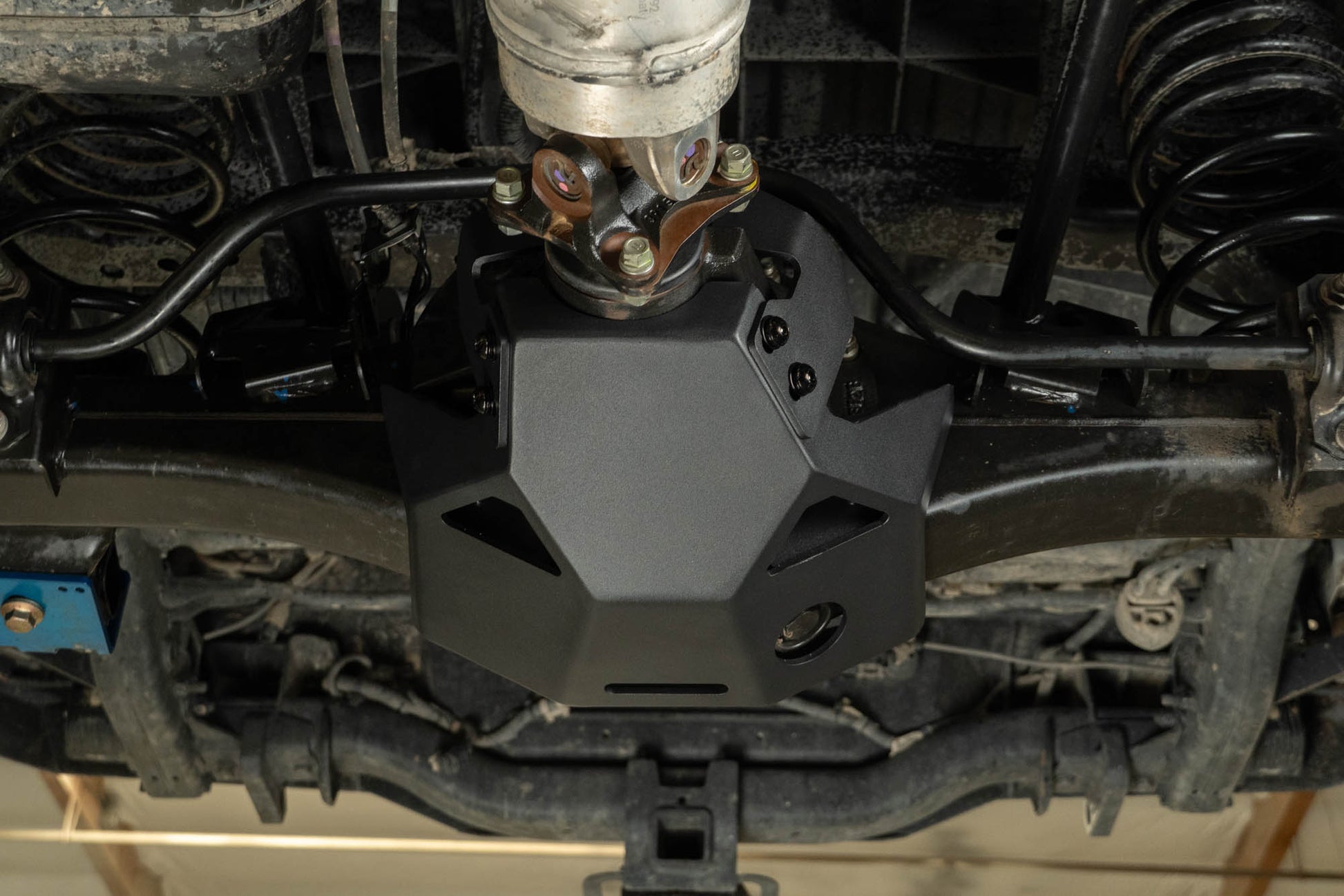 2024 2026 Toyota Tacoma Rear Differential Skid Plate DV8 Offroad-7