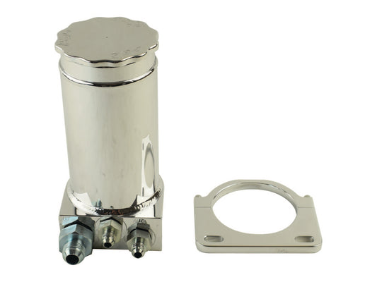 Pro Touring Polished Hydroboost Remote Reservoir Kit, 2X #6AN Return #10AN Feed Performance Components PSC Steering