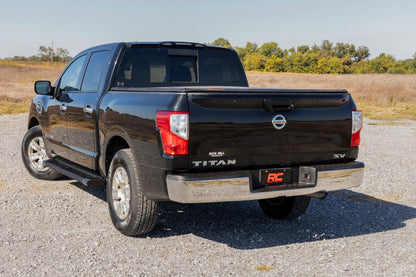 HD2 Aluminum Running Boards Crew Cab Nissan Titan 2WD/4WD (2004-2024) Rough Country-4