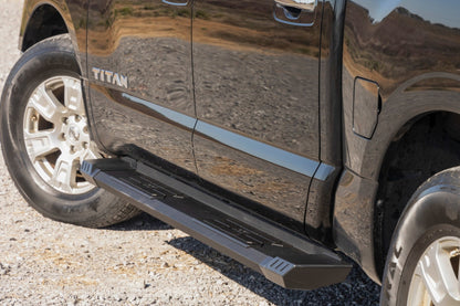 HD2 Aluminum Running Boards Crew Cab Nissan Titan 2WD/4WD (2004-2024) Rough Country-5