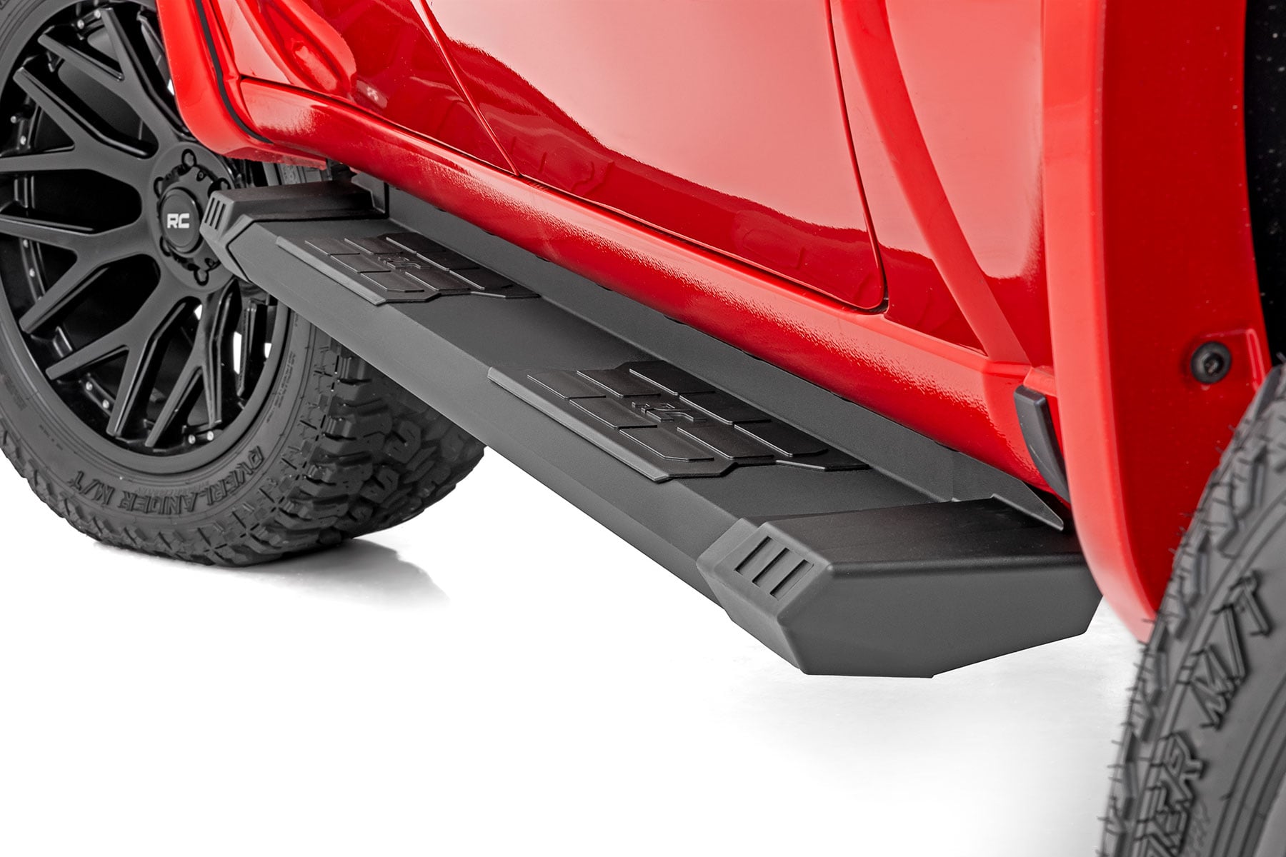 HD2 Aluminum Running Boards Crew Cab Silverado/Sierra 1500/2500HD/3500HD (07-19 & Classic) Rough Country