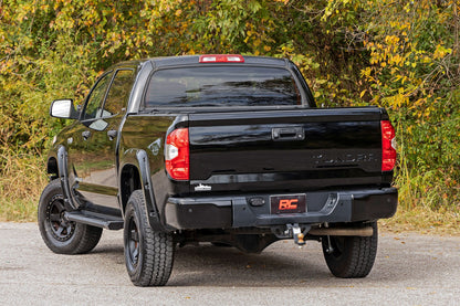 HD2 Aluminum Running Boards Crewmax Cab Toyota Tundra 2WD/4WD (2007-2021) Rough Country-5