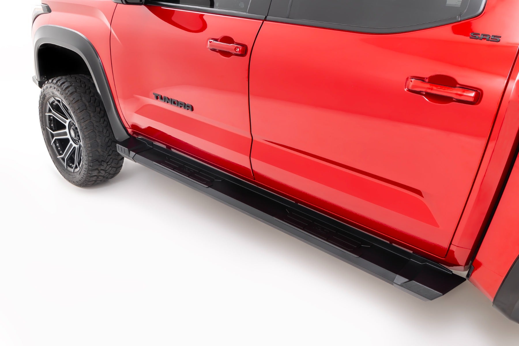 HD2 Aluminum Running Boards CrewMax Toyota Tundra 2WD/4WD (2022-2026) Rough Country-1