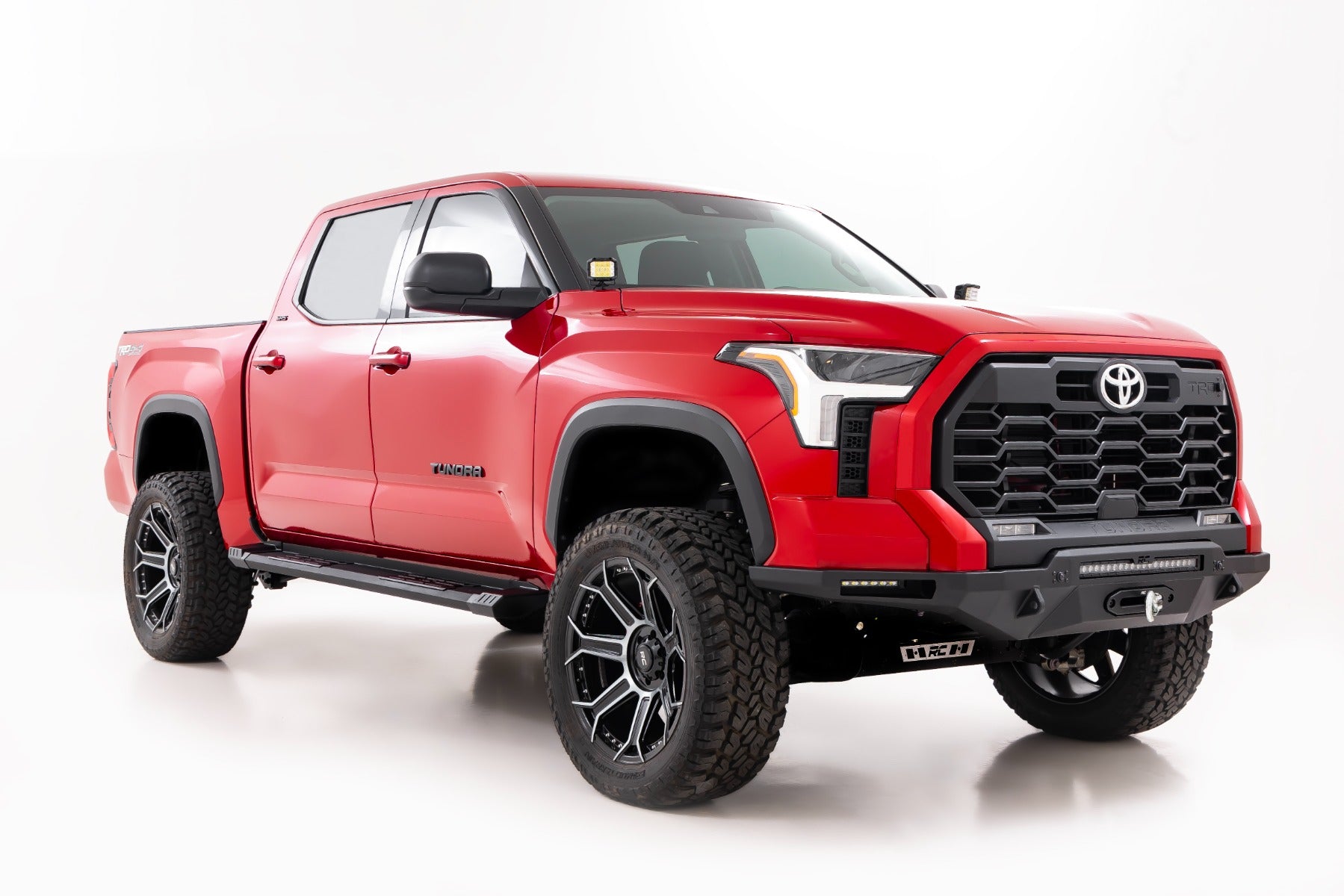 HD2 Aluminum Running Boards CrewMax Toyota Tundra 2WD/4WD (2022-2026) Rough Country-3