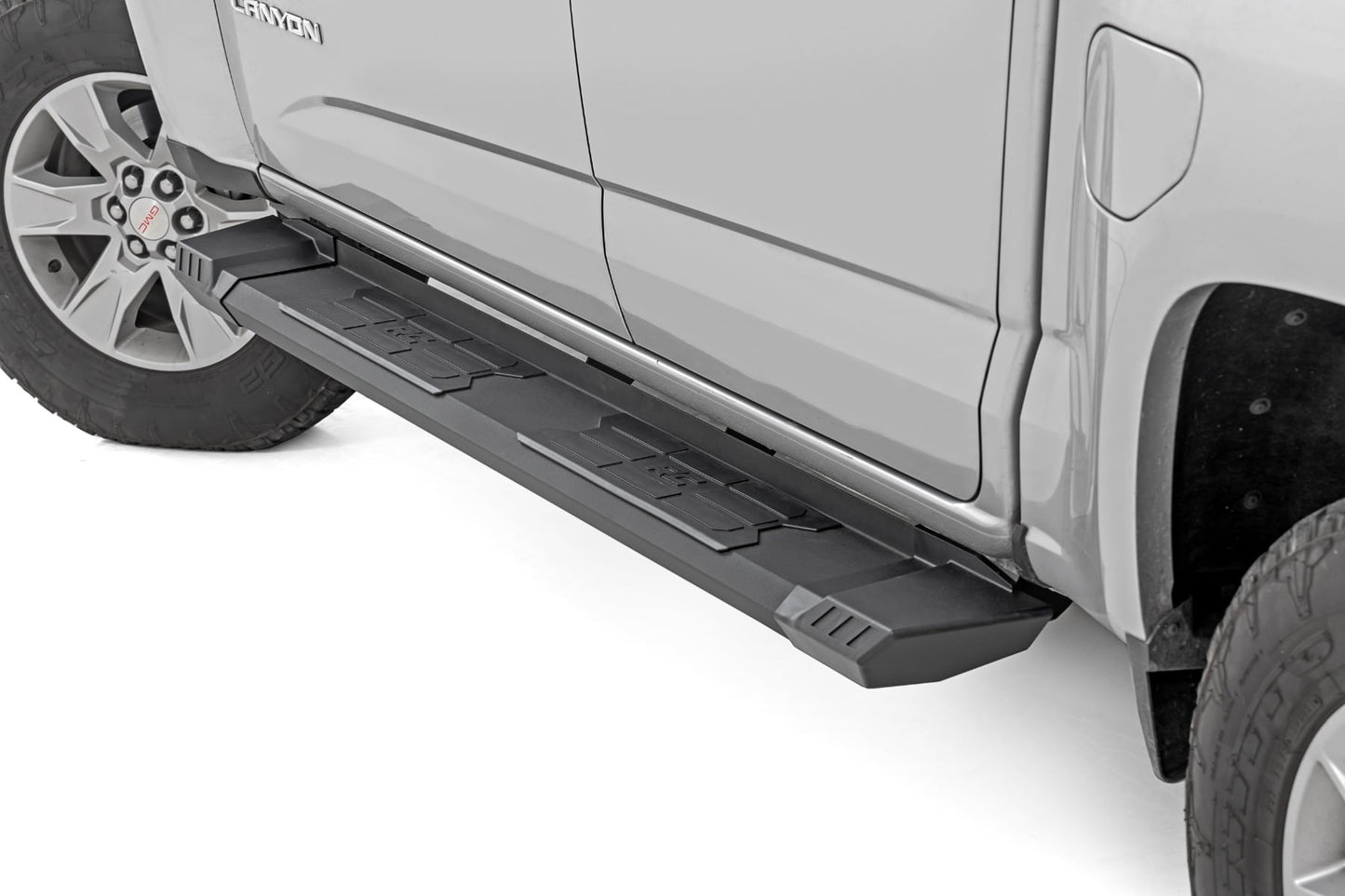 HD2 Aluminum Running Boards Crew Cab Chevy/GMC Canyon/Colorado (15-26) Rough Country-2
