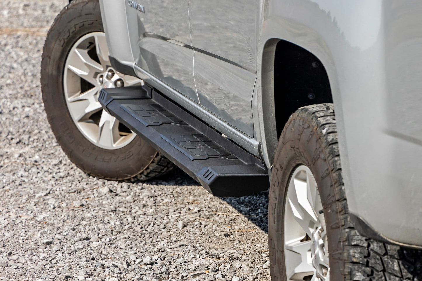 HD2 Aluminum Running Boards Crew Cab Chevy/GMC Canyon/Colorado (15-26) Rough Country-3