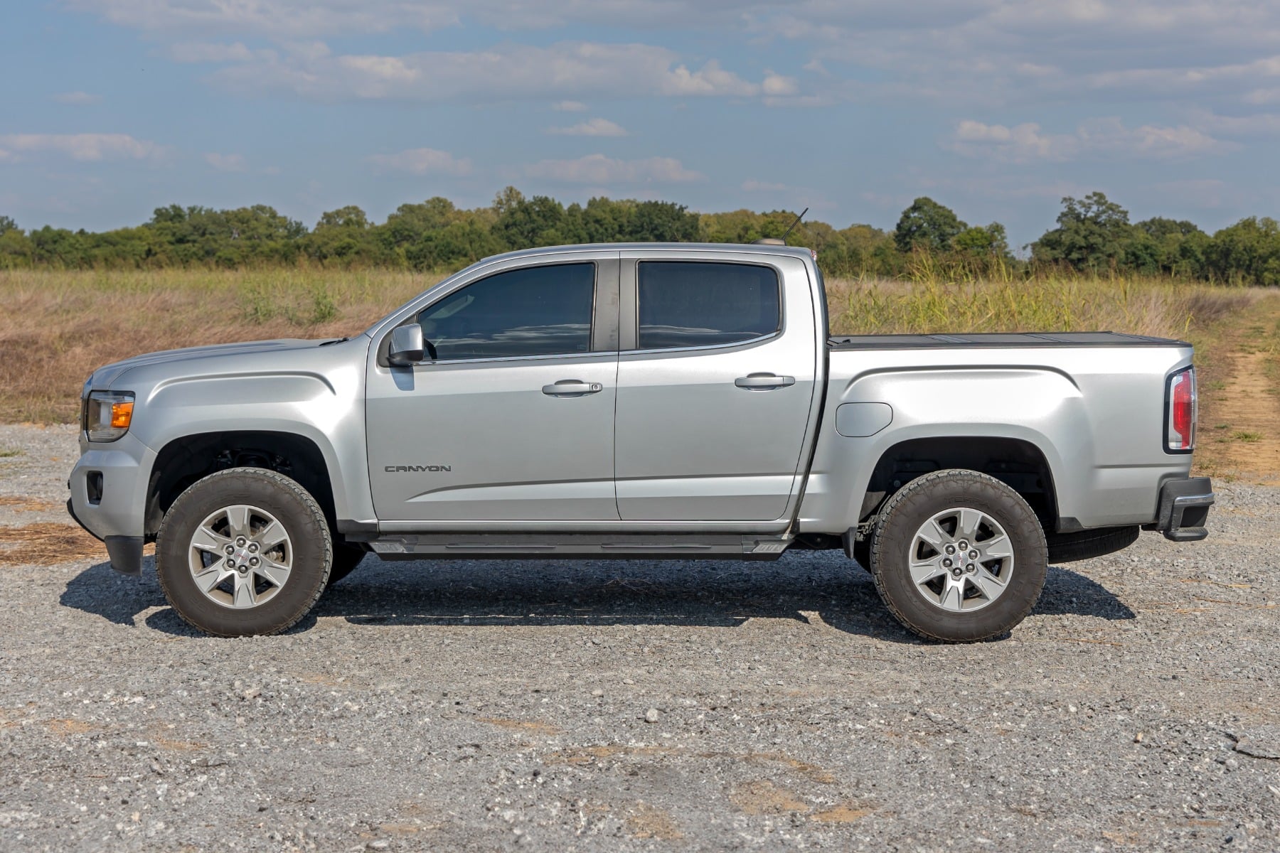 HD2 Aluminum Running Boards Crew Cab Chevy/GMC Canyon/Colorado (15-26) Rough Country-4