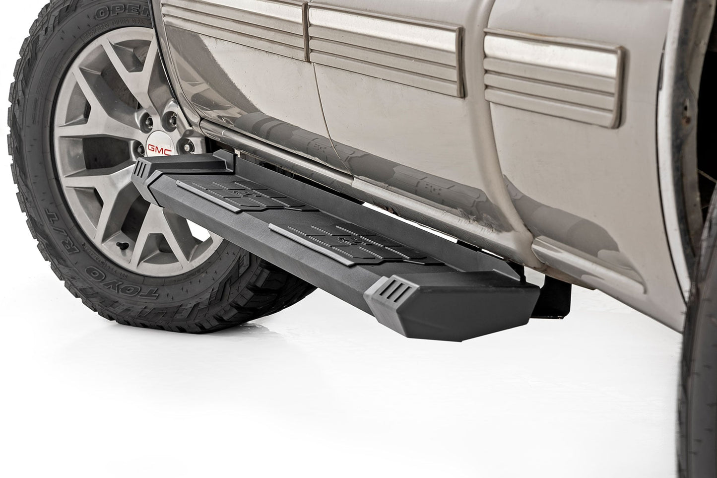 HD2 Aluminum Running Boards Ext Cab Silverado/Sierra 1500/2500HD (99-06 & Classic) Rough Country-1
