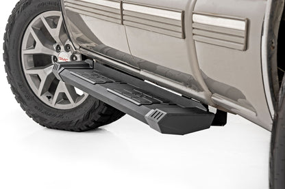 HD2 Aluminum Running Boards Ext Cab Silverado/Sierra 1500/2500HD (99-06 & Classic) Rough Country-1