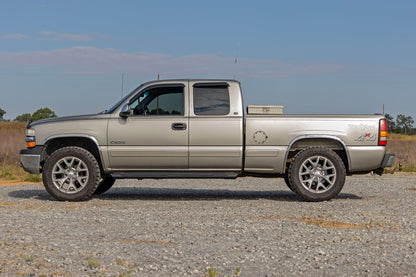HD2 Aluminum Running Boards Ext Cab Silverado/Sierra 1500/2500HD (99-06 & Classic) Rough Country-5