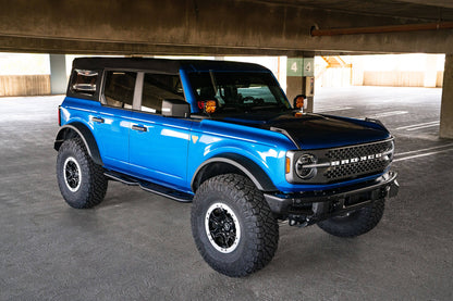 2021 2024 Ford Bronco 4 Door OE Plus Series Side Steps DV8 Offroad-19